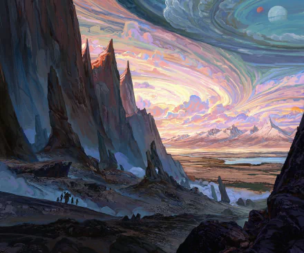 fantasy landscape fantasy landscape HD Desktop Wallpaper | Background Image