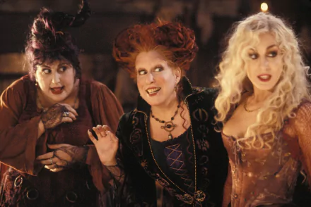 Kathy Najimy Sarah Jessica Parker Bette Midler movie Hocus Pocus HD Desktop Wallpaper | Background Image