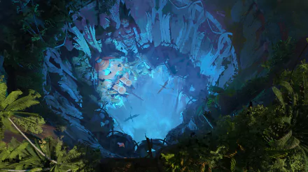 fantasy cave HD Desktop Wallpaper | Background Image
