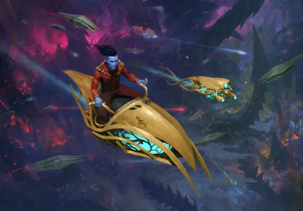  MTG: Schema Thief by Artur Treffner