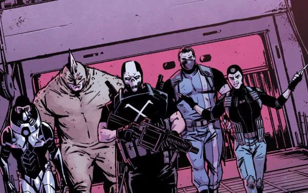 Stilt-Man (Marvel Comics) Bullseye (Marvel Comics) Crossbones (Marvel Comics) Rhino (Marvel Comics) Comic Daredevil HD Desktop Wallpaper | Background Image