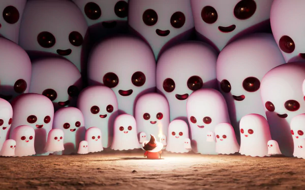 dark ghost HD Desktop Wallpaper | Background Image