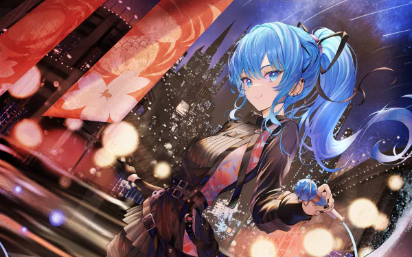  Hoshimachi Suisei by atatatatame01