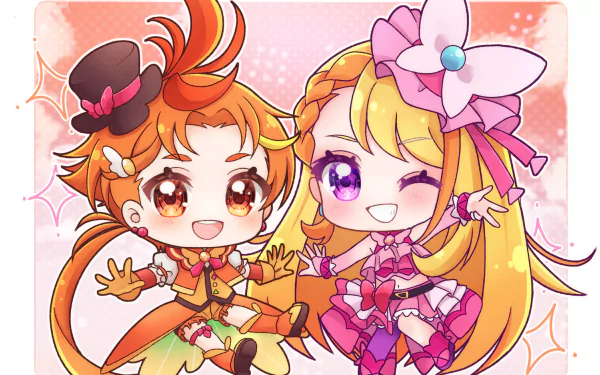 Cure Wing Cure Butterfly Anime Hirogaru Sky! Pretty Cure HD Desktop Wallpaper | Background Image