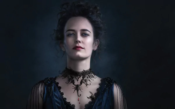 Eva Green from Penny Dreadful TV Show showcased in a high-definition desktop wallpaper and background.