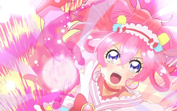 Anime Delicious Party Precure Cure Precious Nagomi Yui HD Wallpaper | Background Image