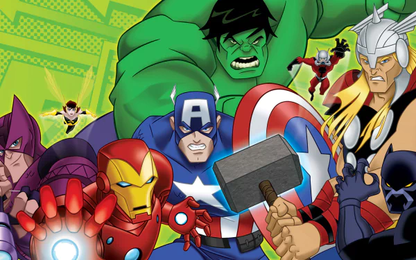 TV Show The Avengers: Earth's Mightiest Heroes HD Desktop Wallpaper | Background Image