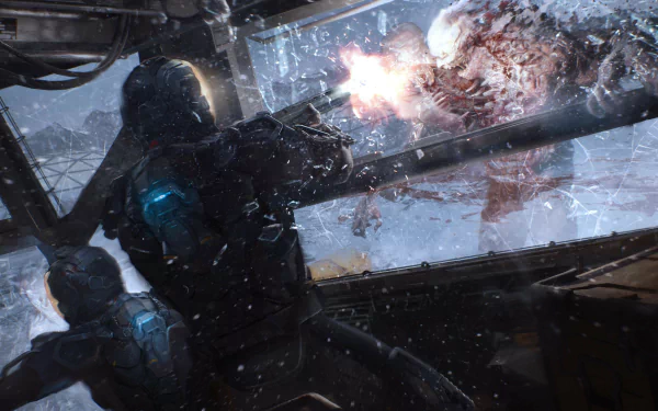  Snowcat Fight by Arnaud Valette