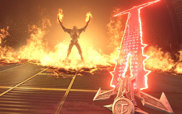 video game DOOM Eternal HD Desktop Wallpaper | Background Image