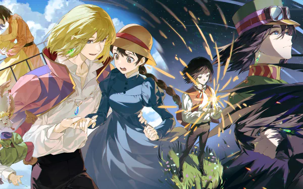 Sophie Hatter Anime Howl's Moving Castle HD Desktop Wallpaper | Background Image