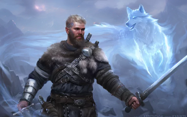 spirit fantasy warrior fantasy warrior HD Desktop Wallpaper | Background Image