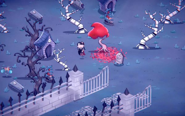 video game Voltaire: The Vegan Vampire HD Desktop Wallpaper | Background Image