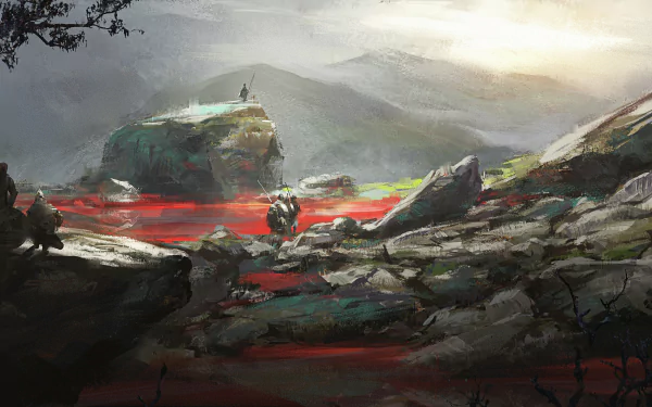 fantasy exploration HD Desktop Wallpaper | Background Image
