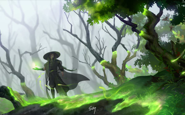 fantasy sorcerer HD Desktop Wallpaper | Background Image