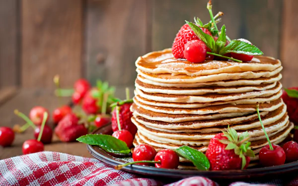 food pancake HD Desktop Wallpaper | Background Image