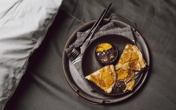 food crêpe HD Desktop Wallpaper | Background Image