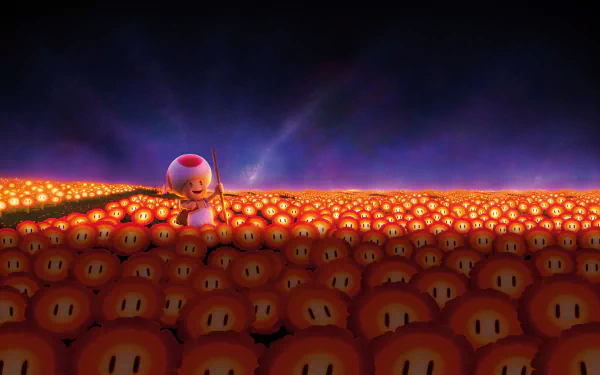 Toad (Mario) movie Super Mario Bros. (2023) HD Desktop Wallpaper | Background Image