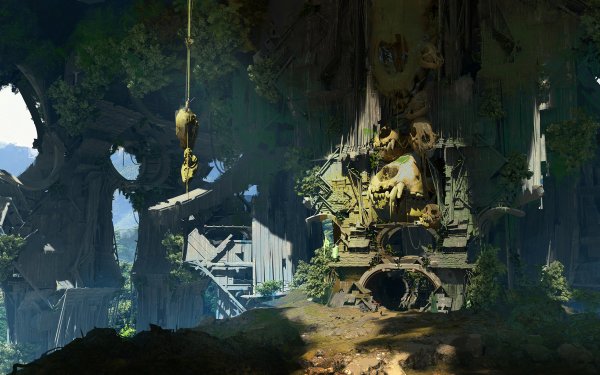 Fantasy Building HD Wallpaper | Background Image
