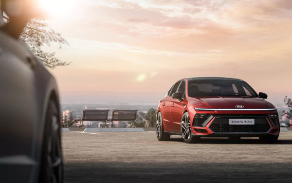 vehicle Hyundai Sonata N Line HD Desktop Wallpaper | Background Image