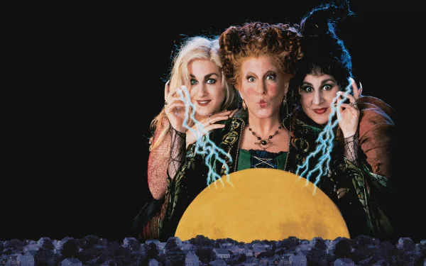 Kathy Najimy Sarah Jessica Parker Bette Midler movie Hocus Pocus HD Desktop Wallpaper | Background Image