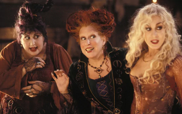 Kathy Najimy Sarah Jessica Parker Bette Midler movie Hocus Pocus HD Desktop Wallpaper | Background Image
