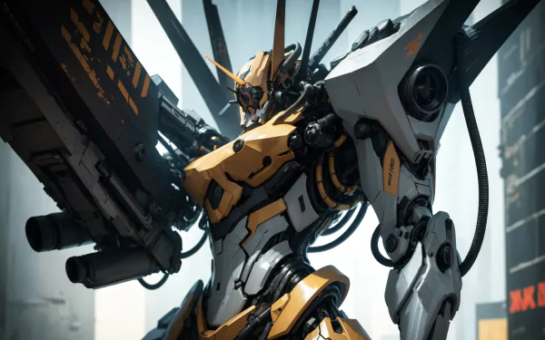 Sci Fi Mech HD Desktop Wallpaper | Background Image
