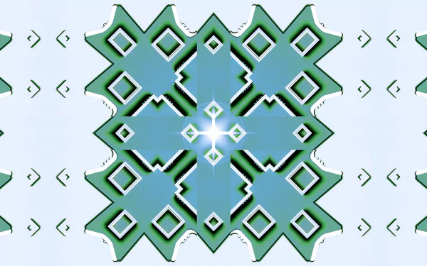  Green Artistic Cross