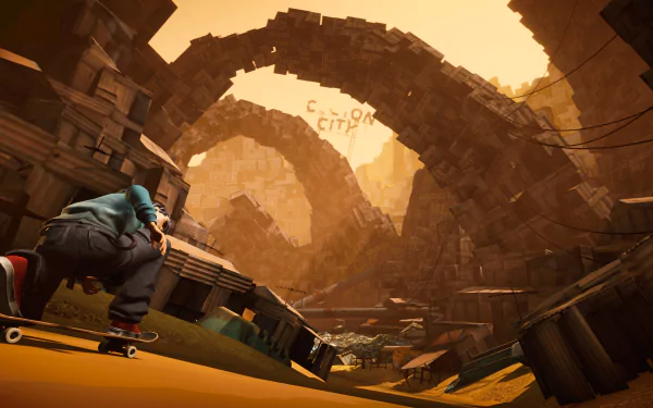 video game Road 96: Mile 0 HD Desktop Wallpaper | Background Image