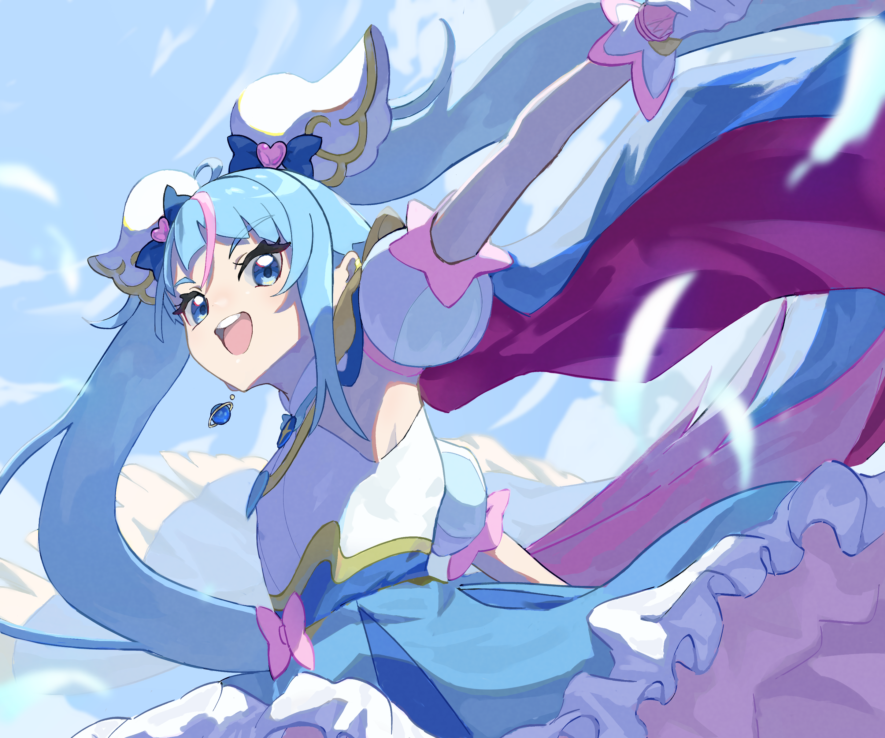 Anime Hirogaru Sky! Pretty Cure HD Wallpaper by umi chu