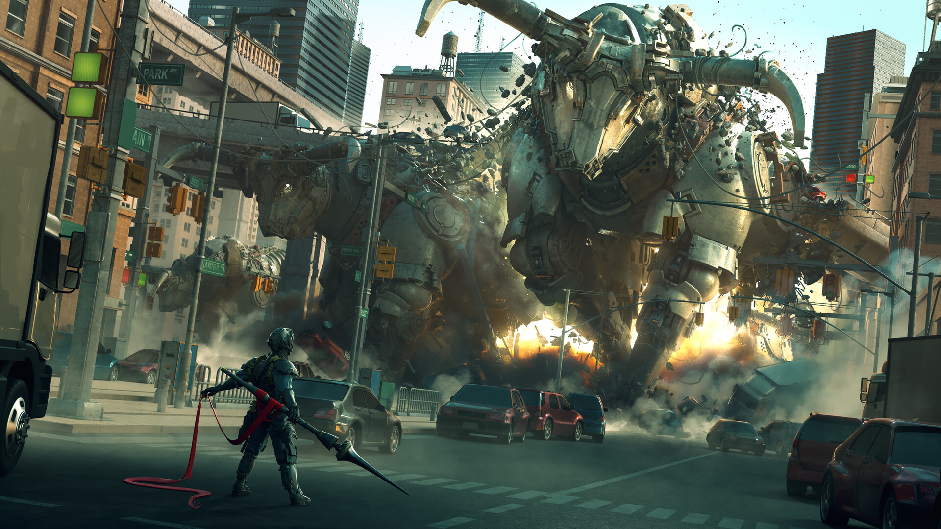 Sci Fi Robot HD Wallpaper | Background Image
