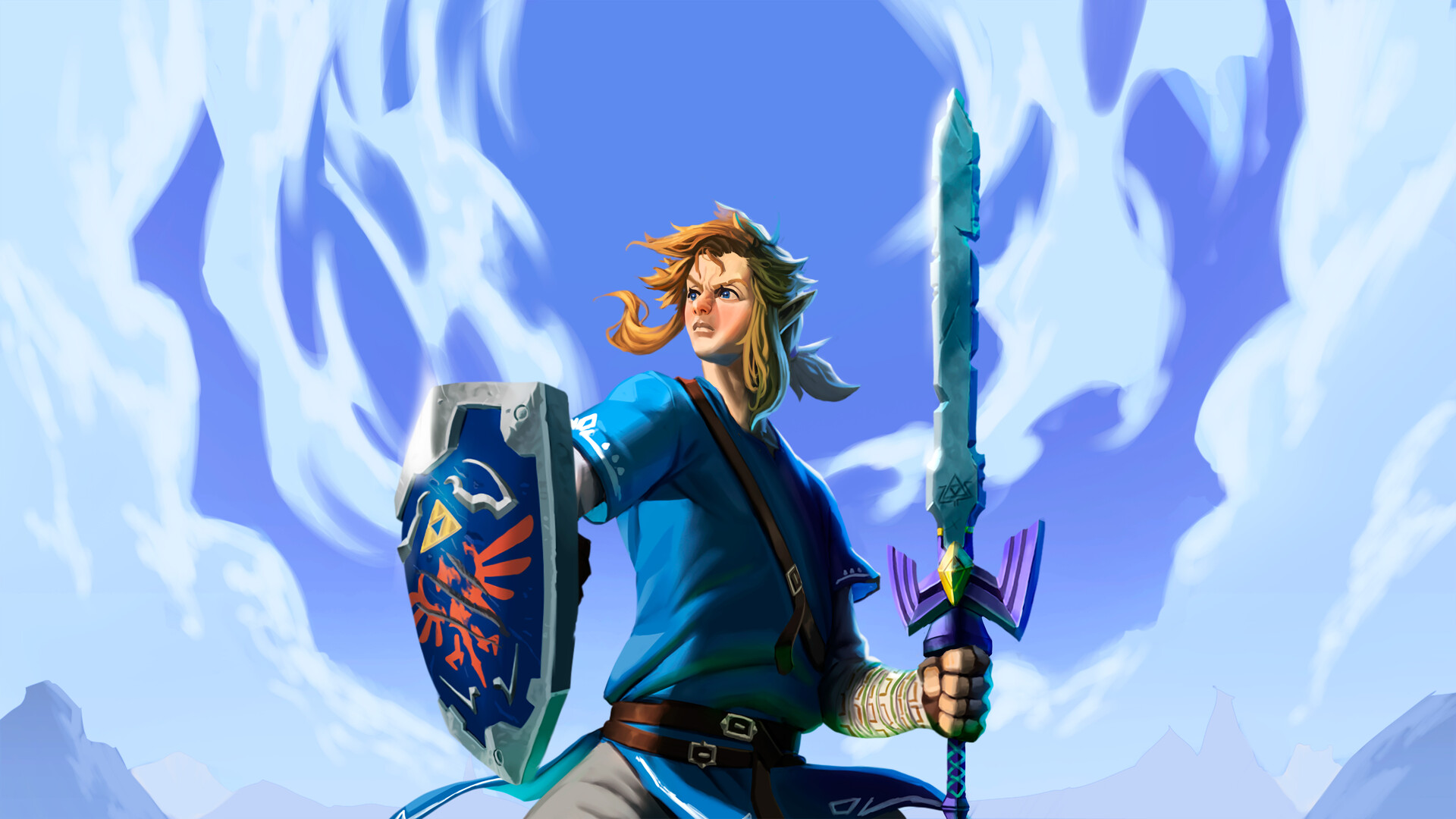 Video Game The Legend of Zelda: Breath of the Wild The Legend of Zelda Link  Wallpaper