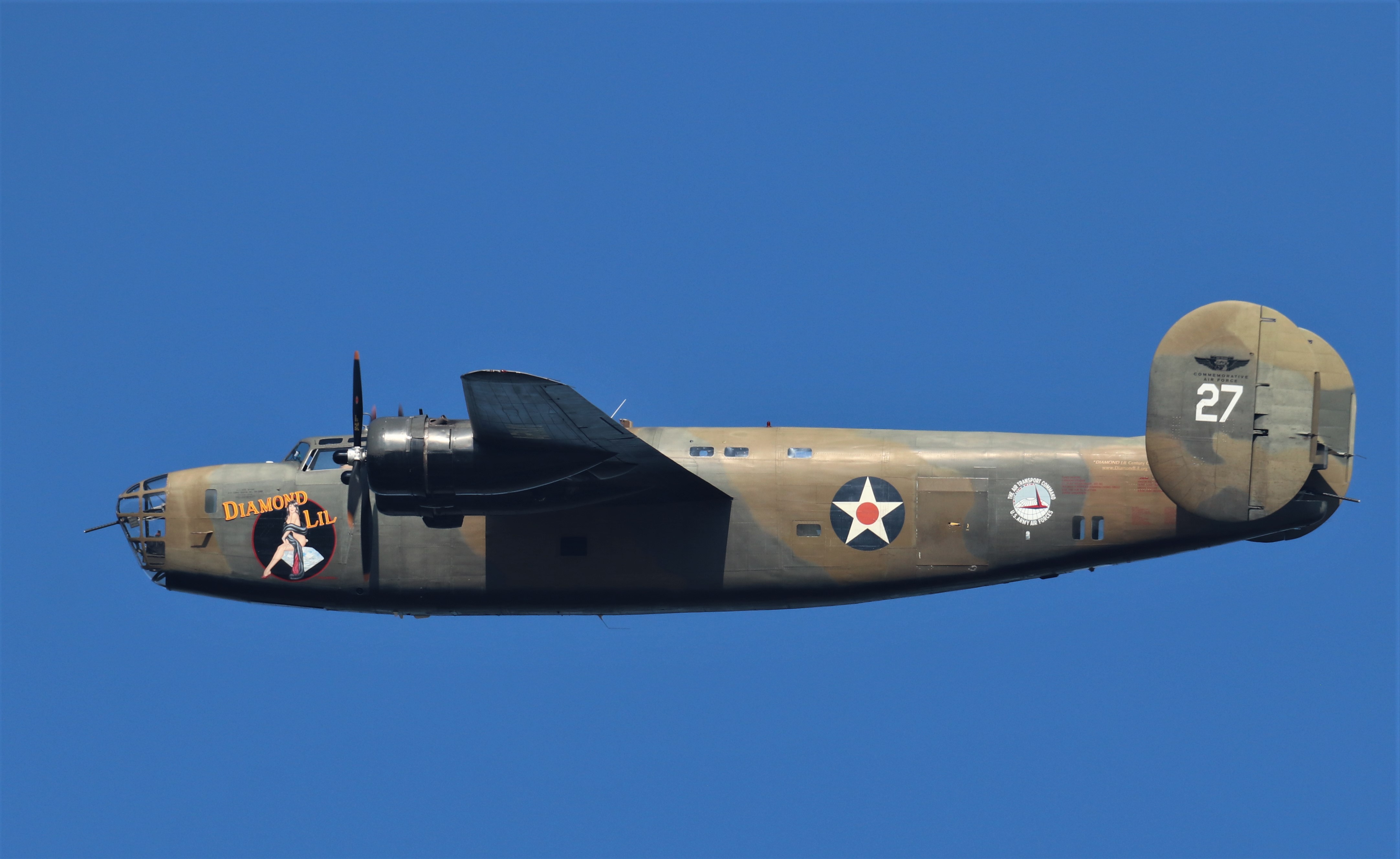 Military Consolidated B-24 Liberator HD Wallpaper | Background Image
