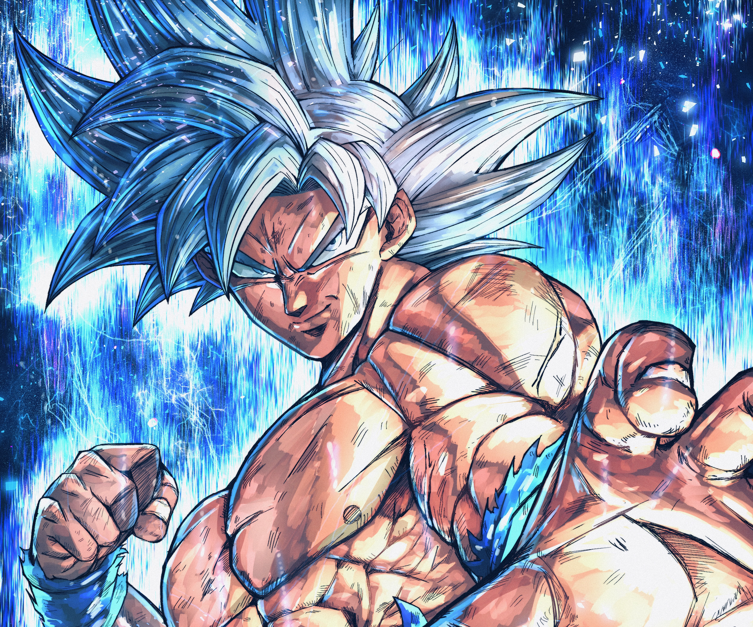 Goku - Ultra Instinct - Dragon Ball Super by 神山すむ