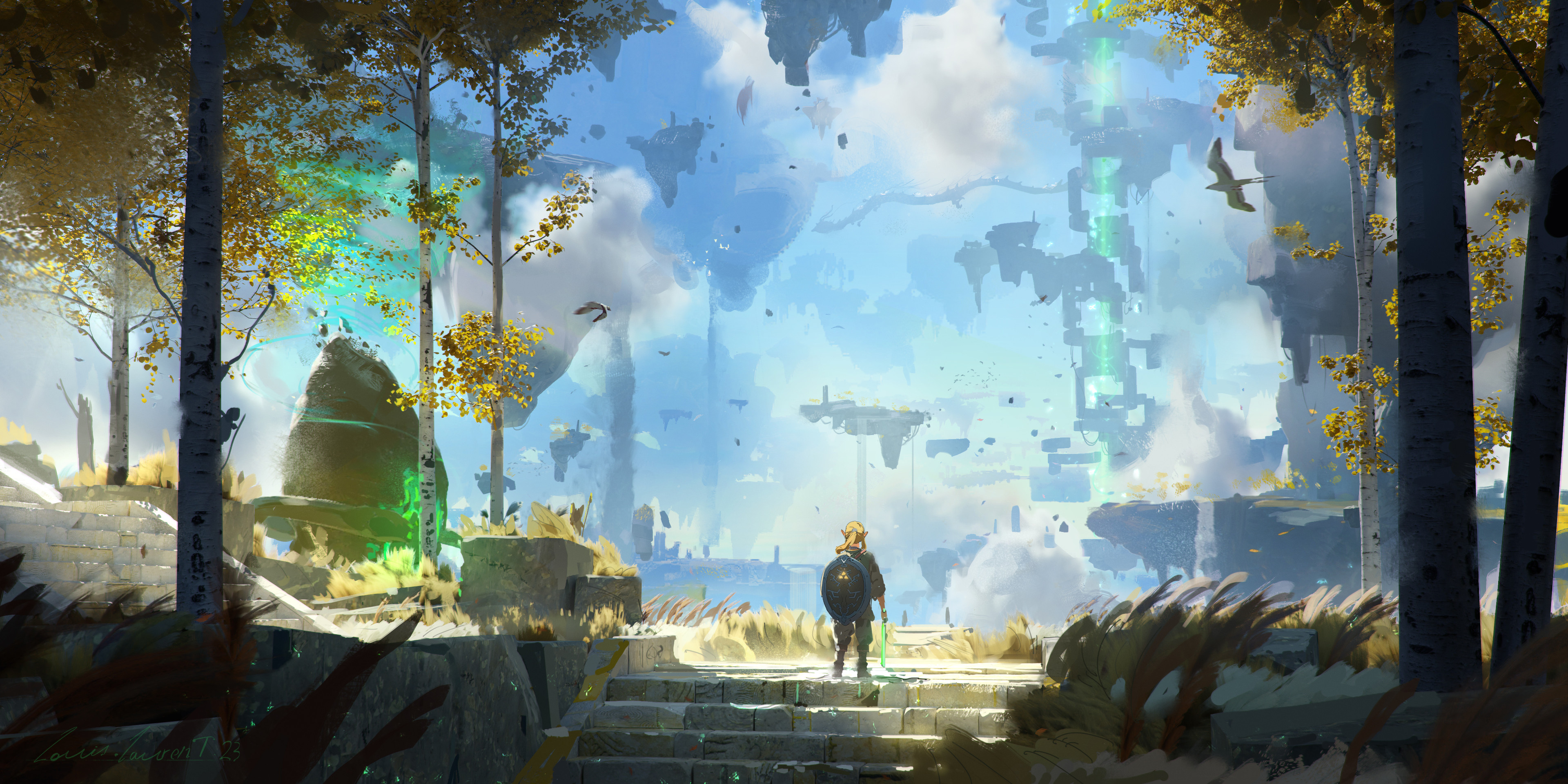 Video Game The Legend of Zelda: Tears of the Kingdom HD Wallpaper by  hyeonsick choi