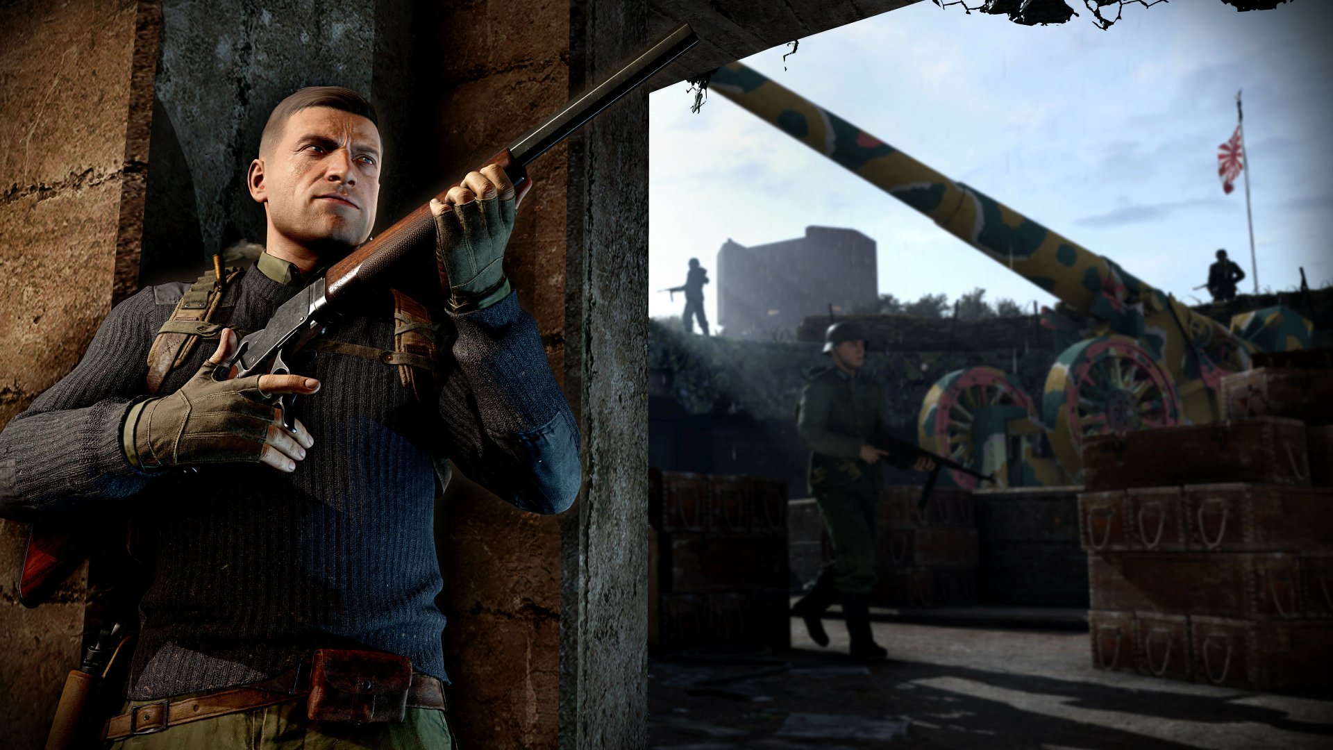 Download Video Game Sniper Elite 5 4k Ultra HD Wallpaper