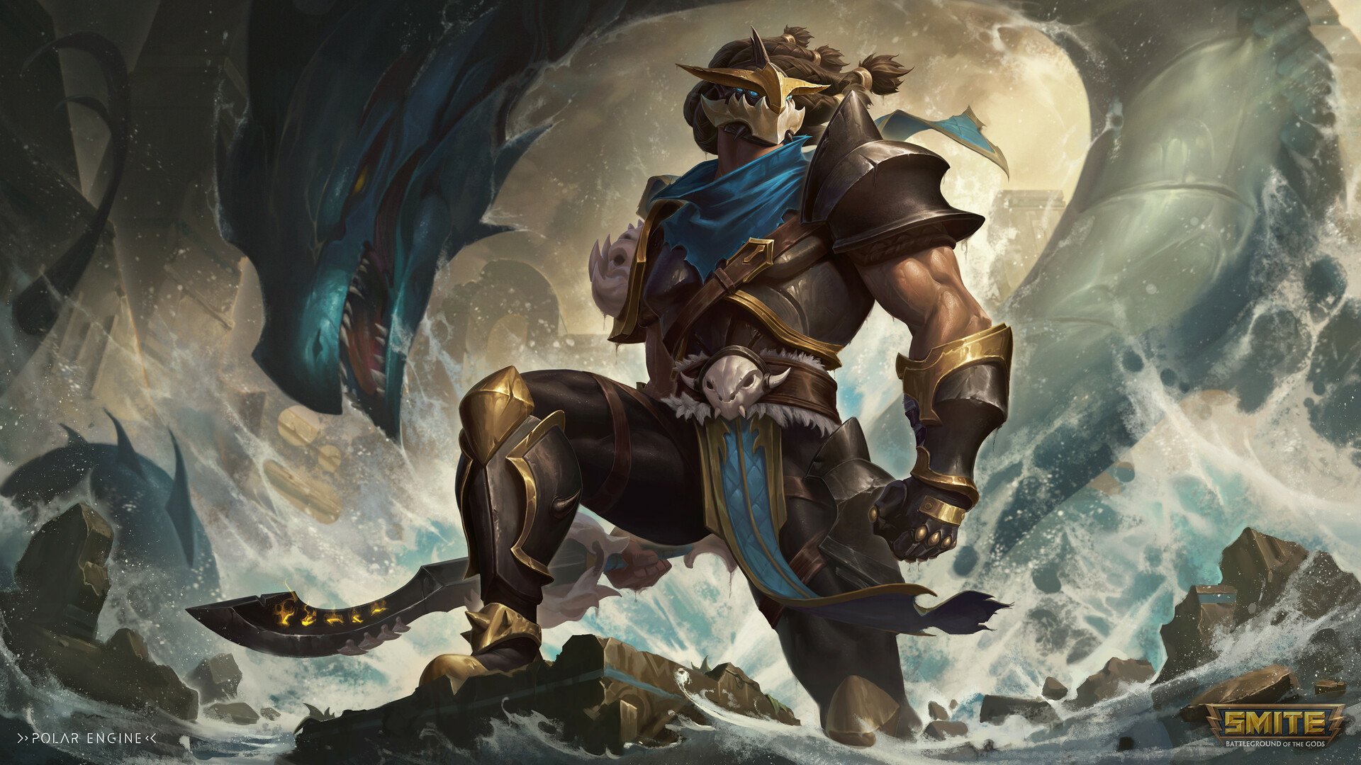 Download Gilgamesh (Smite) Video Game Smite HD Wallpaper by Arif Wijaya