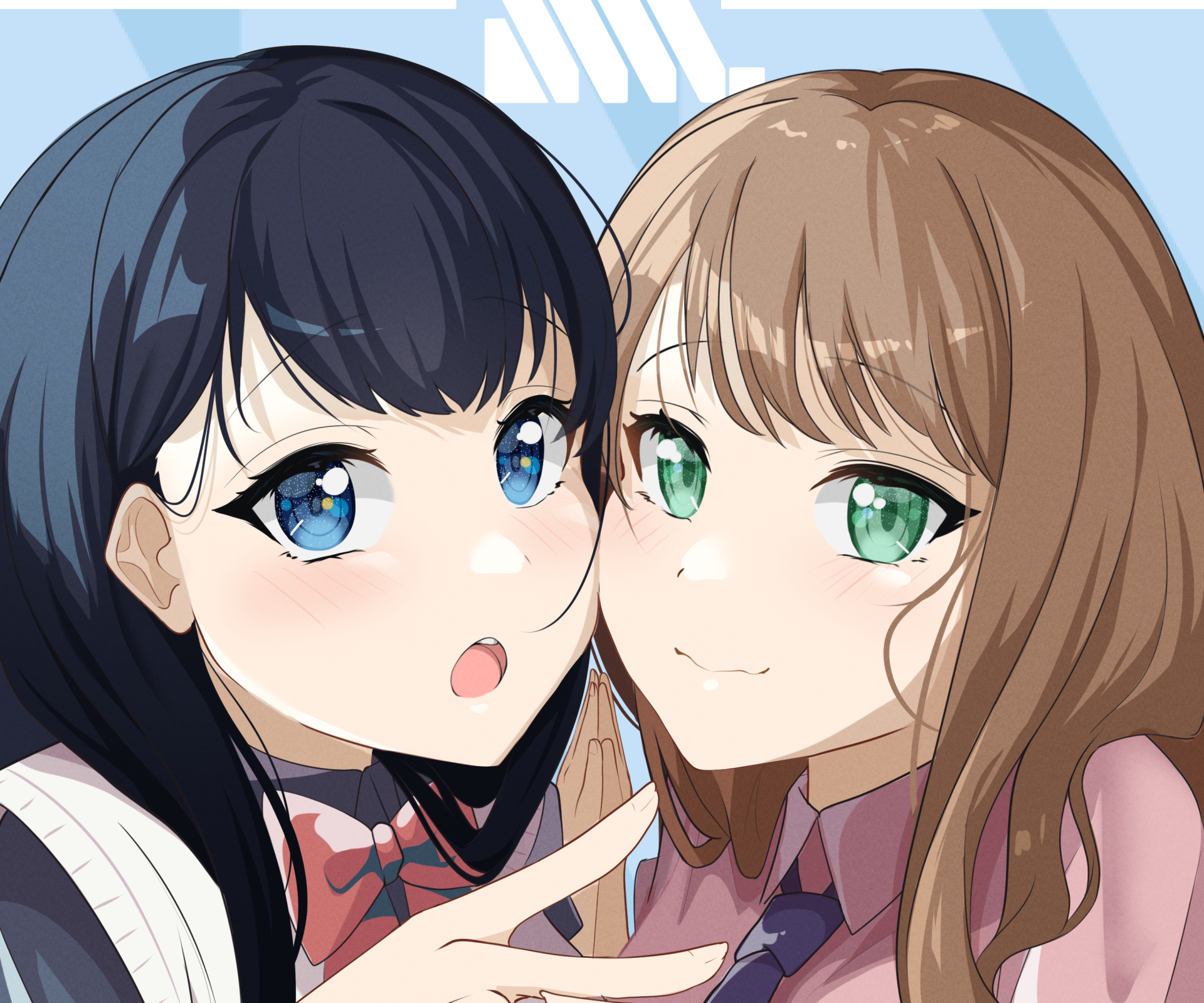 Download Rikka Takarada Yume Minami Anime SSSS.Dynazenon HD Wallpaper by nekosame00