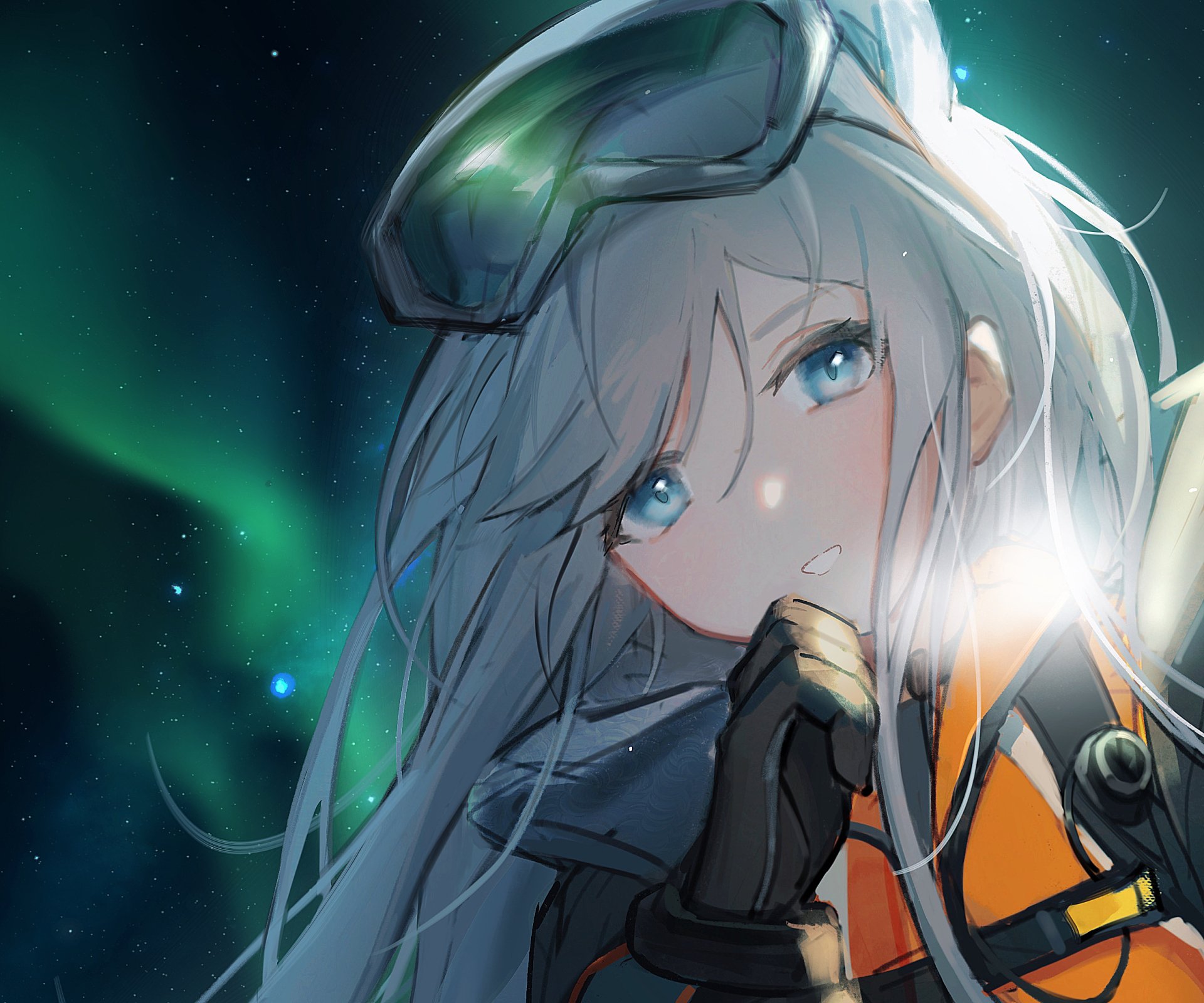 Download Aurora (Arknights) Video Game Arknights HD Wallpaper by rafwu