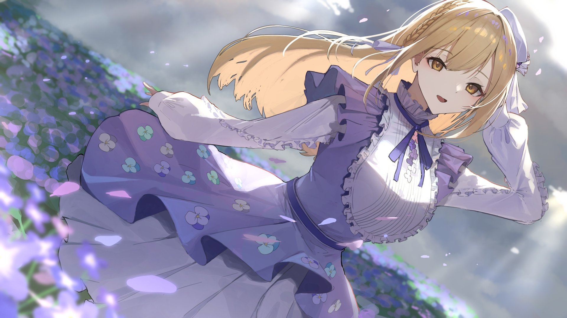 Download Anime Virtual Youtuber 4k Ultra HD Wallpaper