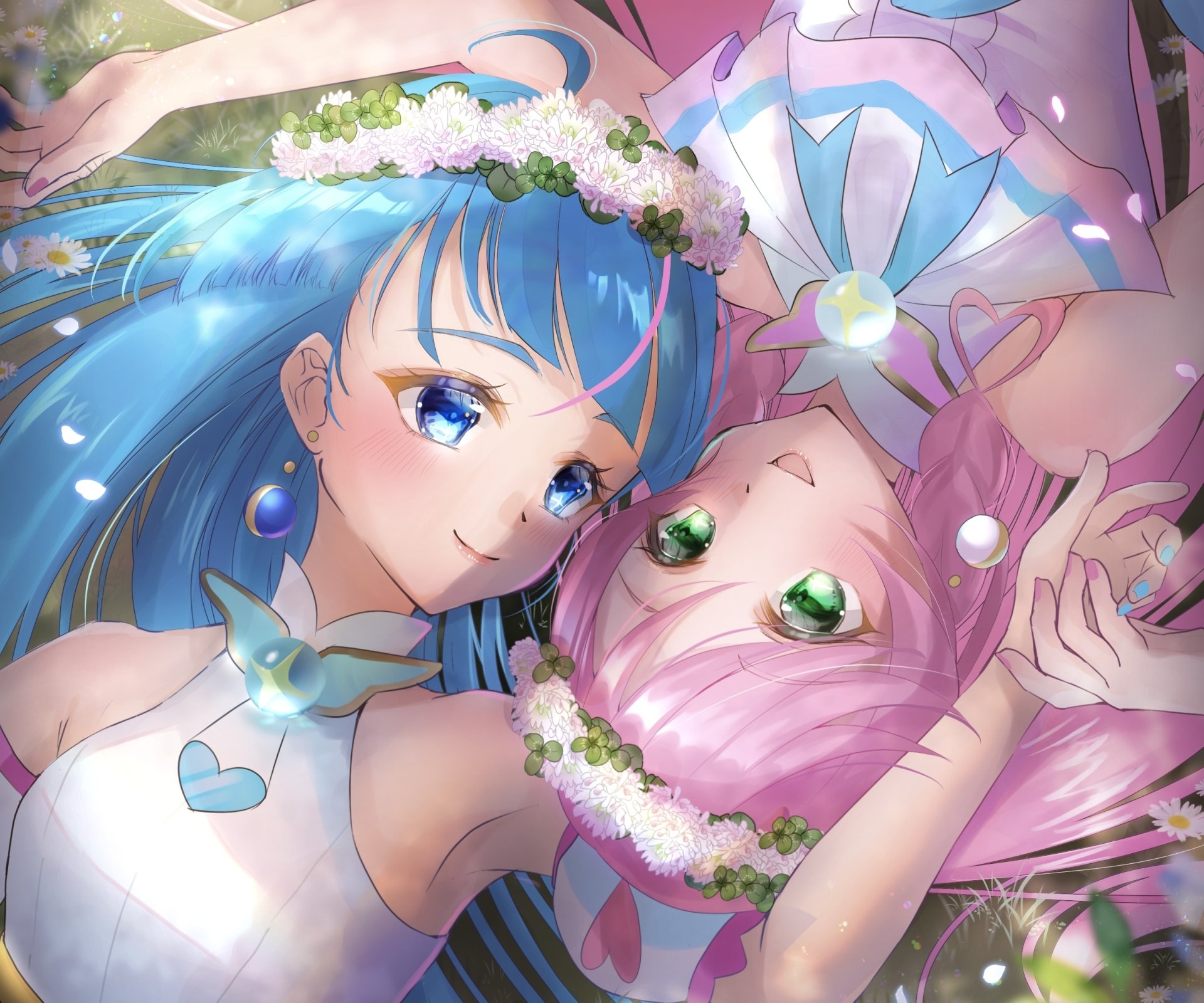 Download Sora Harewataru Nijigaoka Mashiro Cure Prism Anime Hirogaru Sky! Pretty Cure HD Wallpaper