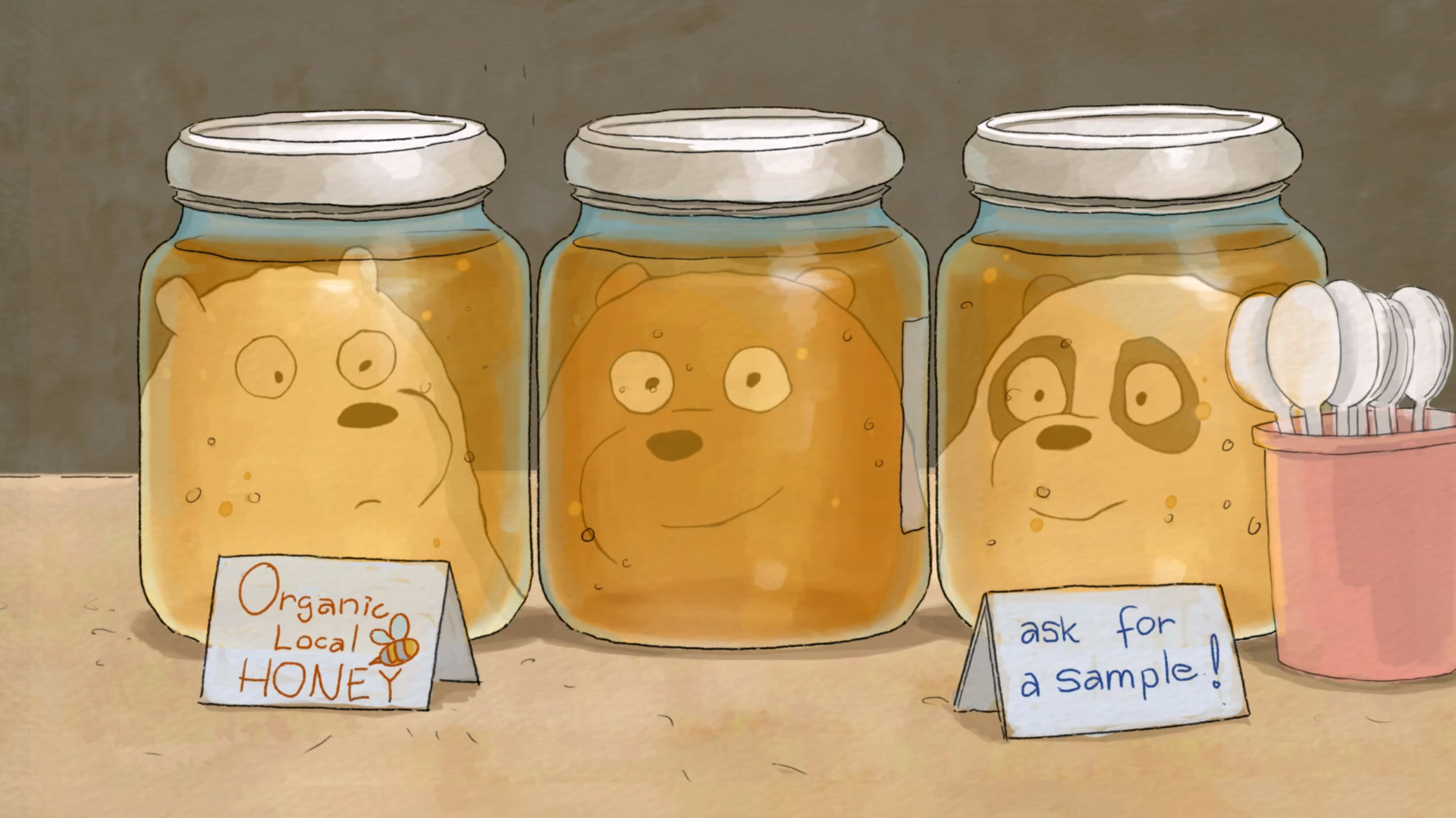 Download TV Show We Bare Bears HD Wallpaper