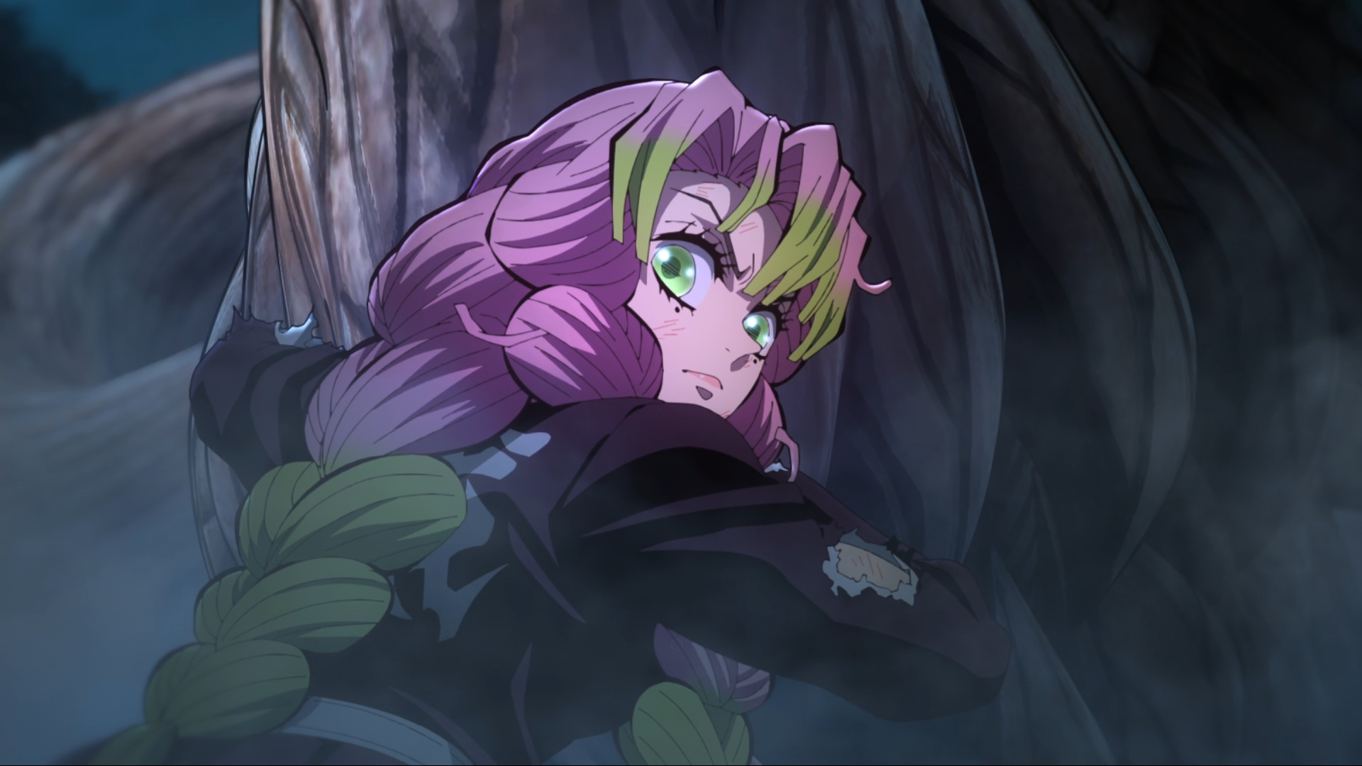 Download Demon Slayer: Kimetsu No Yaiba Mitsuri Kanroji Anime HD Wallpaper