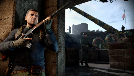 video game Sniper Elite 5 HD Desktop Wallpaper | Background Image