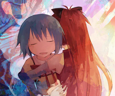  Sayaka Miki &amp; Kyōko Sakura by PINO ekakimasse