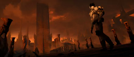 Sci Fi robot HD Desktop Wallpaper | Background Image