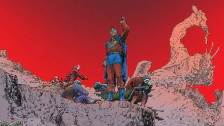 Comic All Star Superman HD Desktop Wallpaper | Background Image