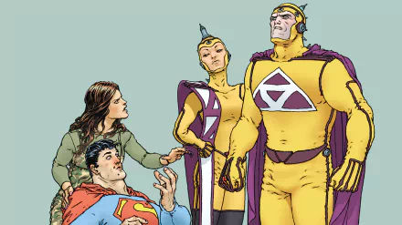 Comic All Star Superman HD Desktop Wallpaper | Background Image