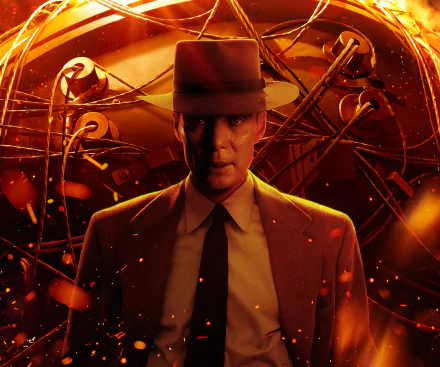 Cillian Murphy movie Oppenheimer HD Desktop Wallpaper | Background Image