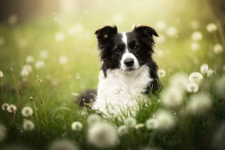 Animal border collie HD Desktop Wallpaper | Background Image