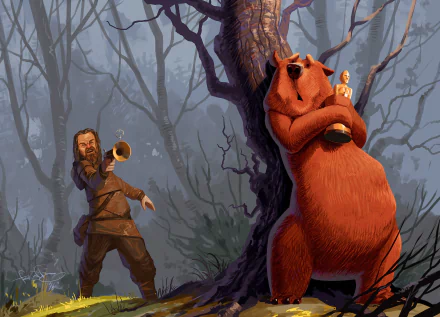 movie The Revenant HD Desktop Wallpaper | Background Image